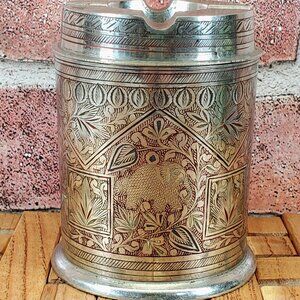 Vintage Brass Cigarette Box and Ashtray Set | Mid-Century Tobacciana Decor